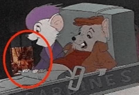 The Rescuers Contains Hidden Nudity